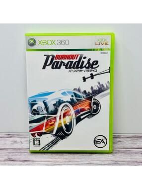 Burnout Paradise Xbox 360 Game Japan Region Import US Seller